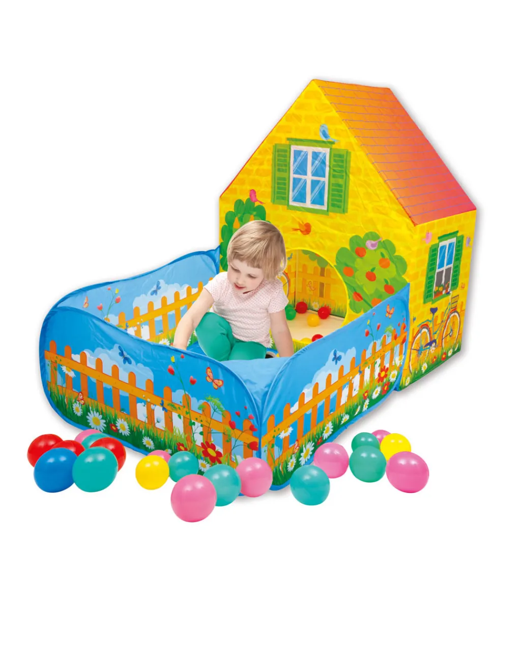Sun&Sport Giochi Interattivi E Prescolari-- Tenda Casetta Con Giardino