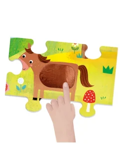 Headu Puzzle Per Bambini-Tactile Puzzle Montessori. Gioco Multiattivita Per I Piu Piccoli 1/4 Anni -