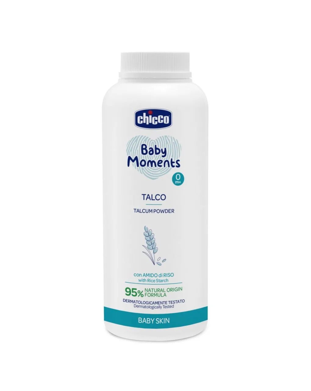 Chicco Pasta E Polvere Cambio-Talco Baby Moments Baby Skin
