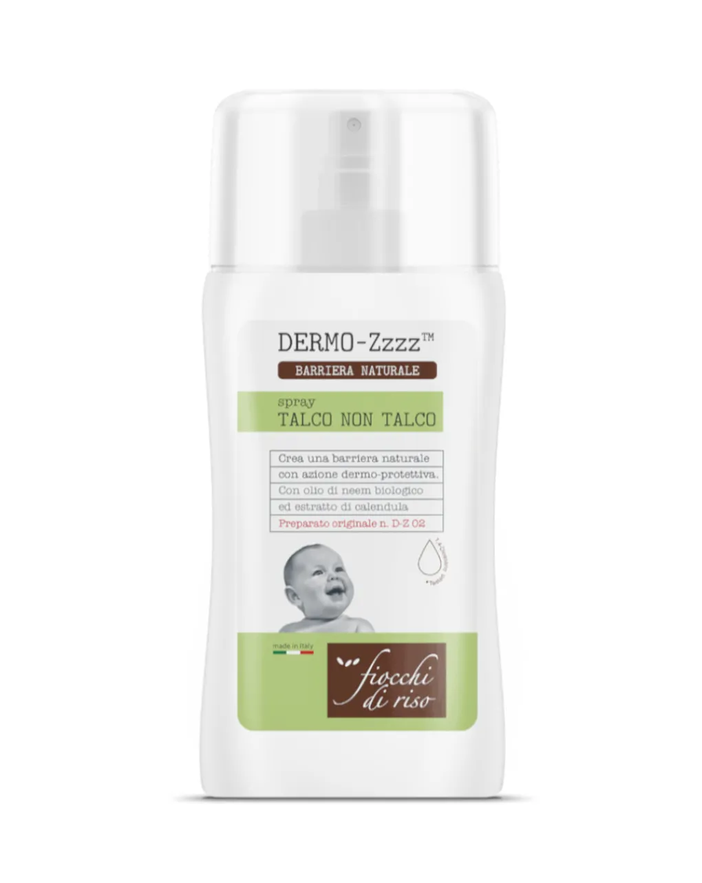 Fiocchi di Riso Creme Olii E Burrocacao-Talco Non Talco Spray 100 Ml -