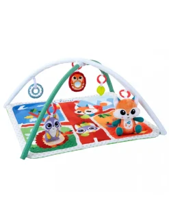Chicco Giochi Primi Mesi-Tappeto Con Archi Foresta Magica Con Peluche Interattivo -