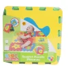 Baby Smile Palestrine E Tappeti Gioco-Tappeto Puzzle Animali 9Pcs