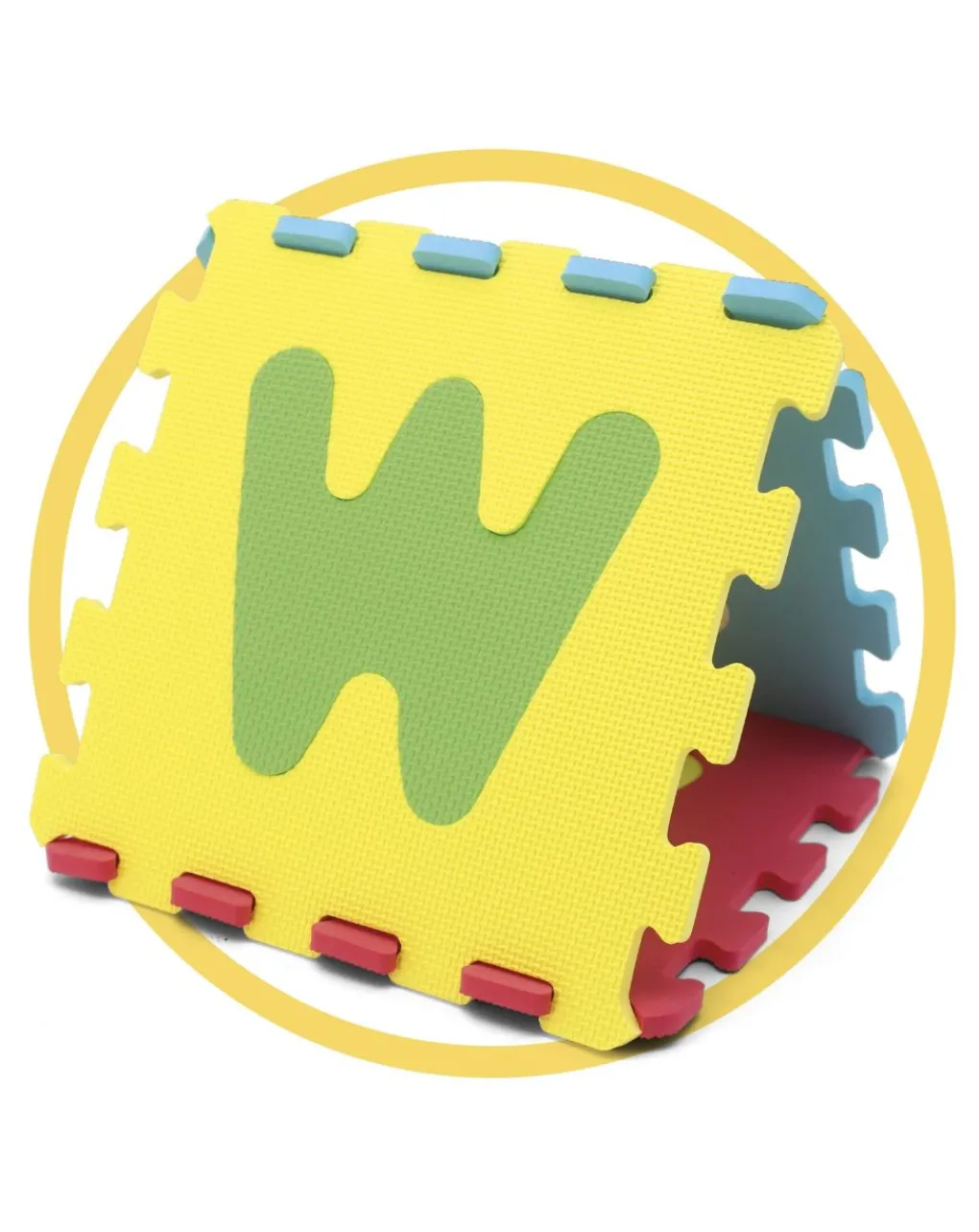 Baby Smile Palestrine E Tappeti Gioco-Tappeto Puzzle Lettere 9Pz