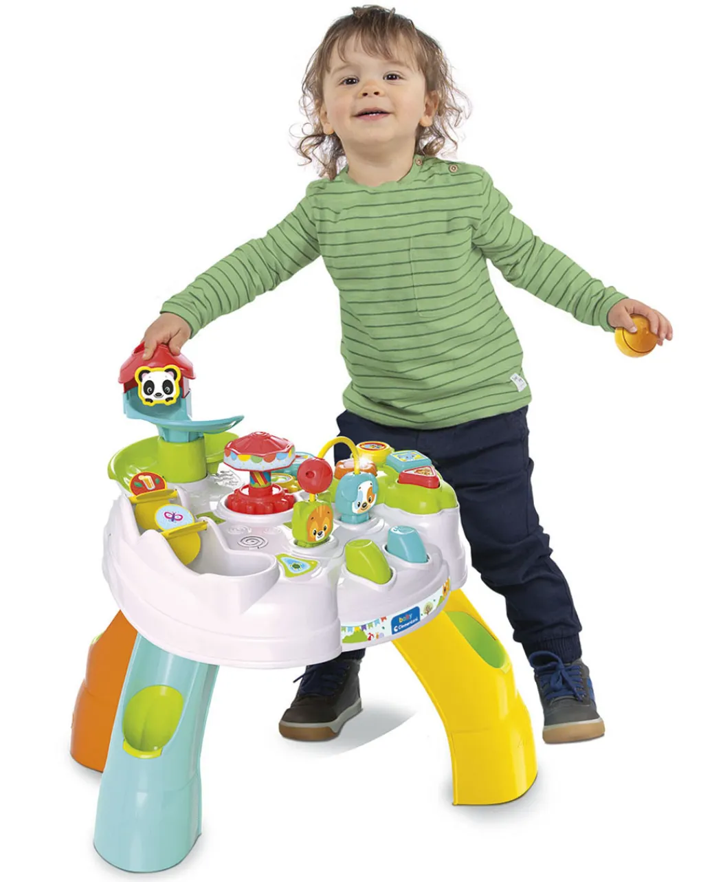 Clementoni Giochi Interattivi E Prescolari-Tavolo Happy Park - Baby