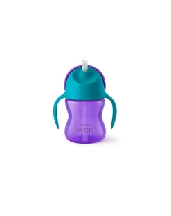 Philips Avent Tazze E Bicchieri-Tazza Colorata Con Cannuccia 200Ml Avent