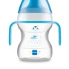 Mam Tazze E Bicchieri-Tazza Learn To Drink 190Ml Con Extra Soft Spout E Con Manici Azzurro