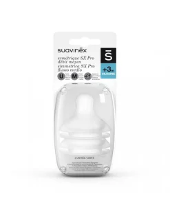 Suavinex Tettarelle-Tettarella Silicone Sx Proflusso Medio (M) 2Pz