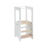 Micuna Armadi-Torretta Montessori Minichef - Colore Naturale/Bianco -