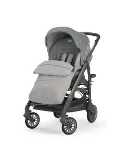 Inglesina Trio E Duo-Trilogy System - Colore Cayman Silver Con Telaio City Ardesia