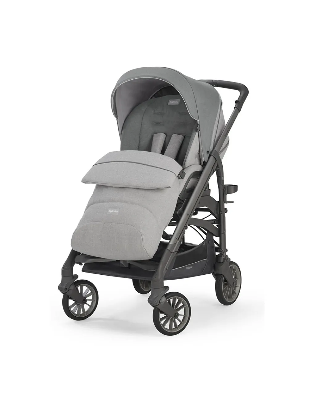 Inglesina Trio E Duo-Trilogy System - Colore Cayman Silver Con Telaio City Ardesia