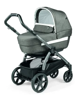 Peg-Perego Trio E Duo-Trio Book Slk City Grey Con Culla Elite - Peg Perego