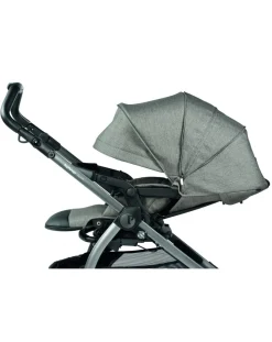 Peg-Perego Trio E Duo-Trio Book Slk City Grey Con Culla Elite - Peg Perego
