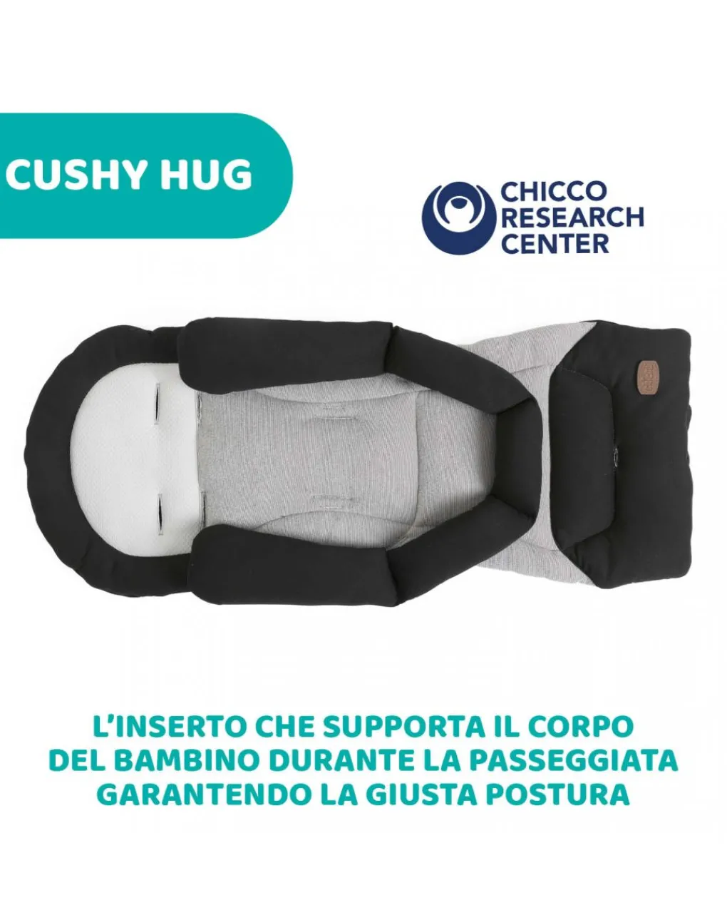 Chicco Trio E Duo-Trio Mysa Standard Black Satin -