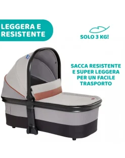 Chicco Trio E Duo-Trio Mysa Standard Silver Grey -