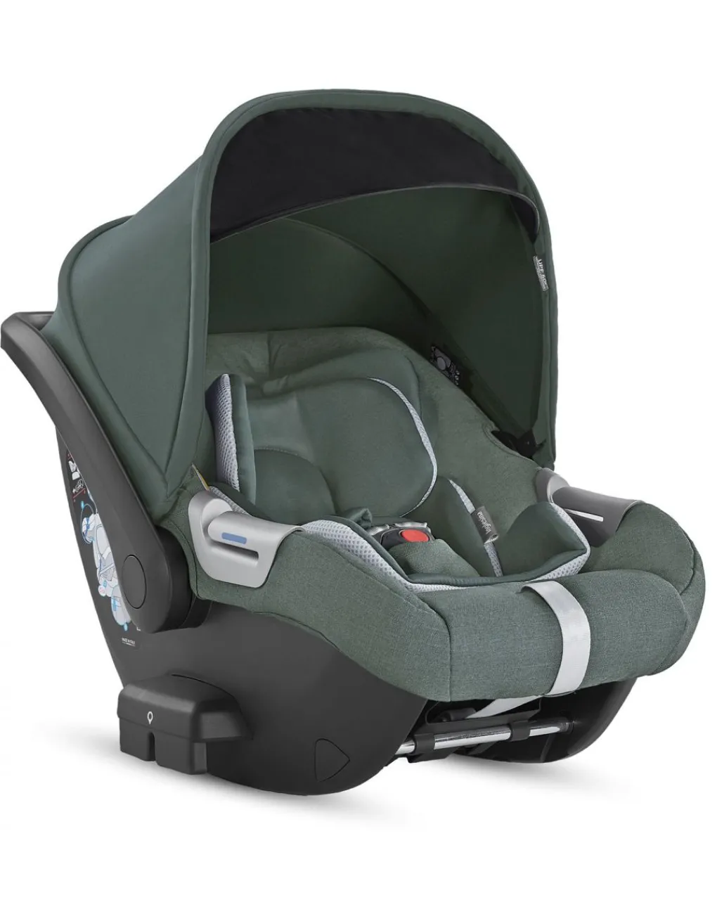 Inglesina Trio E Duo-Trio System Quattro Aptica Cab -? Neptune Greyish - Telaio Iridio Nero