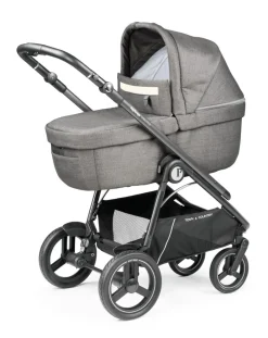 Peg-Perego Trio E Duo-Trio Veloce Tc Slk Con Culla Grande City Grey - Peg Perego