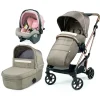 Peg-Perego Trio E Duo-Trio Vivace Slk Mon Amour Con Culla Grande - Peg Perego