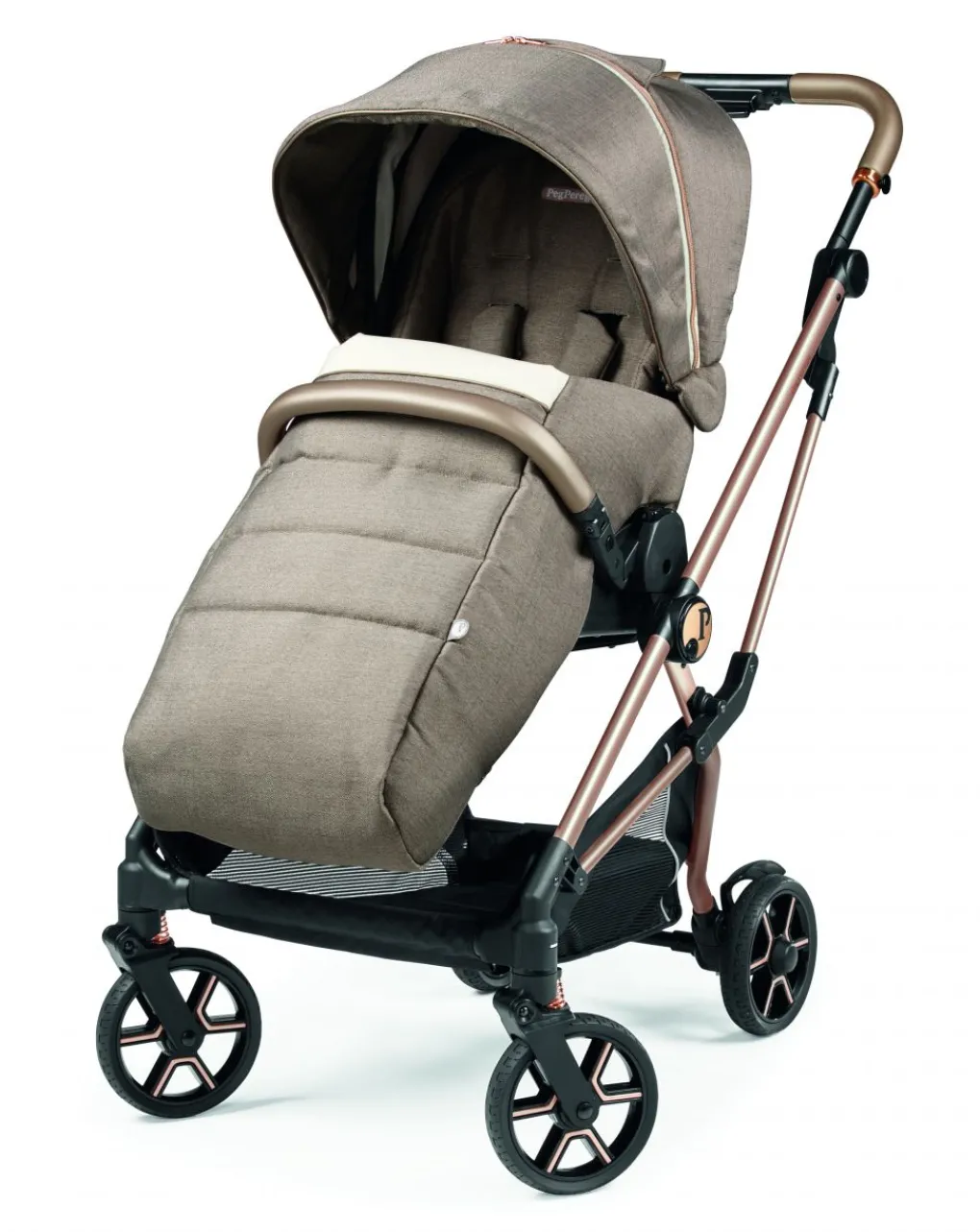 Peg-Perego Trio E Duo-Trio Vivace Slk Mon Amour Con Culla Grande - Peg Perego