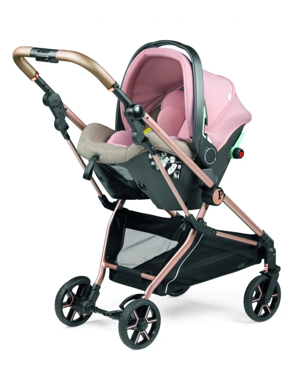 Peg-Perego Trio E Duo-Trio Vivace Slk Mon Amour Con Culla Grande - Peg Perego