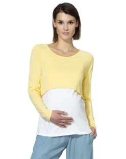 Prenatal Magliette E T Shirt-T-Shirt Allattamento Manica Lunga