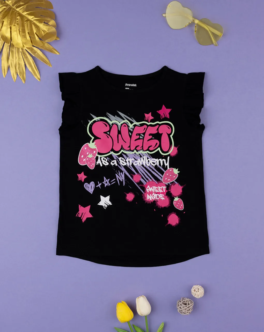 Prenatal Magliette E Camicie-T-Shirt Bambina Basica Stampata