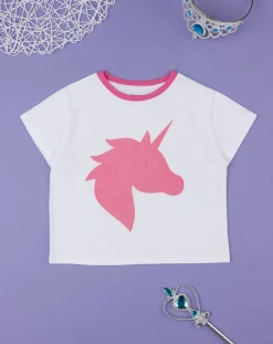Prenatal Magliette E Camicie-T-Shirt Bambina Stampa Unicorno