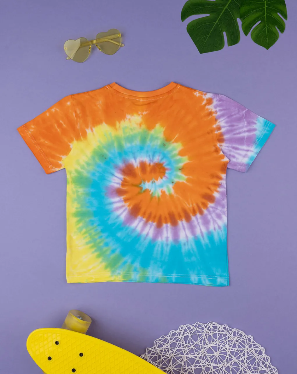 Prenatal Magliette E Camicie-T-Shirt Bambino Mezze Maniche Tie-Dye