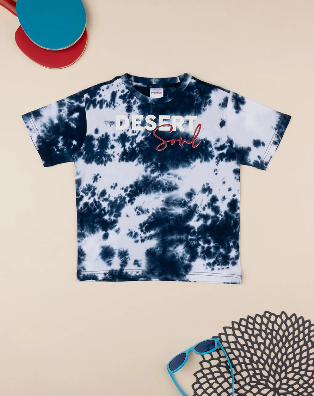 Prenatal Magliette E Camicie-T-Shirt Bambino Tie-Dye Maniche Corte