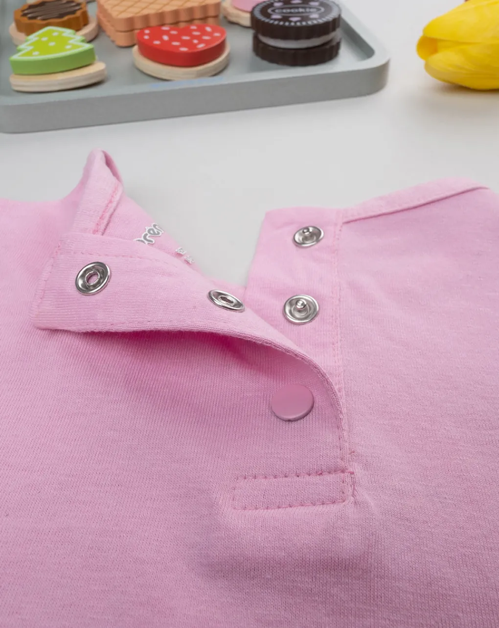 Prenatal Magliette Camicie E Body-T-Shirt Bimba "Fiori” Rosa