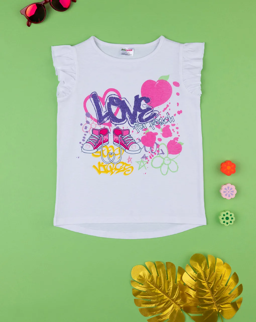 Prenatal Magliette E Camicie-T-Shirt Bimba "Love”