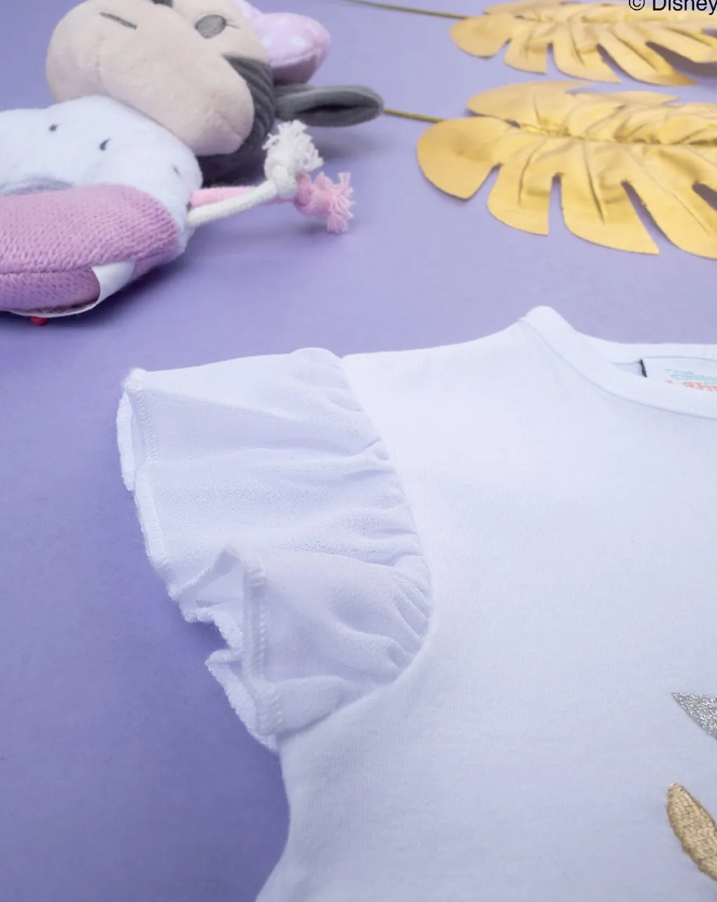Prenatal Magliette Camicie E Body-T-Shirt Bimba "Minnie Dorata” Organic Cotton