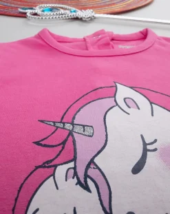 Prenatal Magliette Camicie E Body-T-Shirt Bimba Rosa