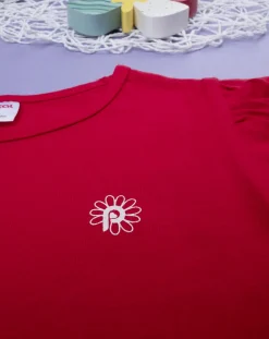 Prenatal Magliette E Camicie-T-Shirt Bimba Rossa 