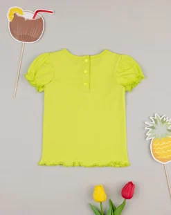 Prenatal Magliette Camicie E Body-T-Shirt Bimba Total Verde