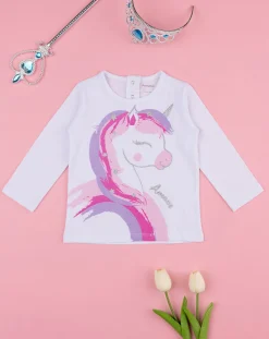 Prenatal Magliette Camicie E Body-T-Shirt Bimba "Unicorno”