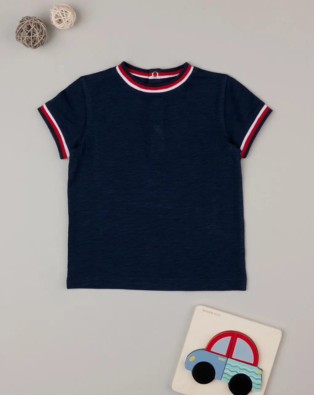 Prenatal Magliette Camicie E Body-T-Shirt Bimbo Blu Maniche Corte