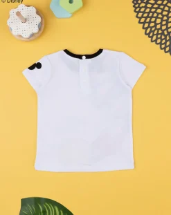 Prenatal Magliette Camicie E Body-T-Shirt Bimbo "Mickey” Bianca