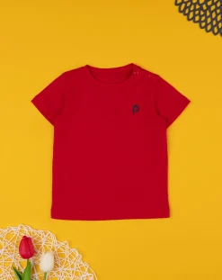 Prenatal Magliette Camicie E Body-T-Shirt Bimbo Rossa "”