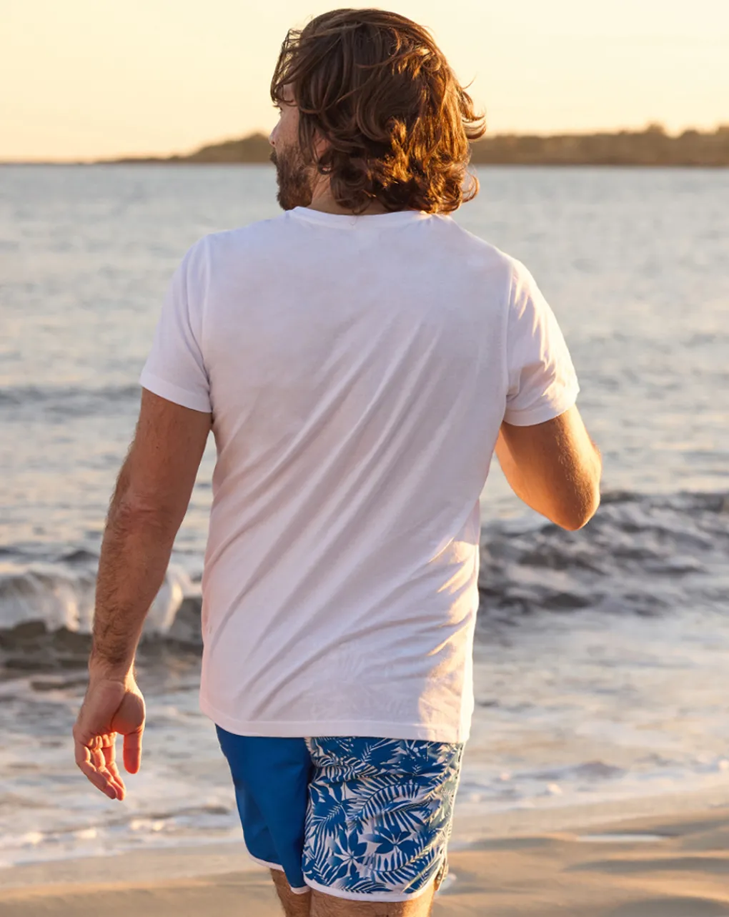 Prenatal Magliette E T Shirt-T-Shirt Da Uomo In Cotone Tropical Pocket