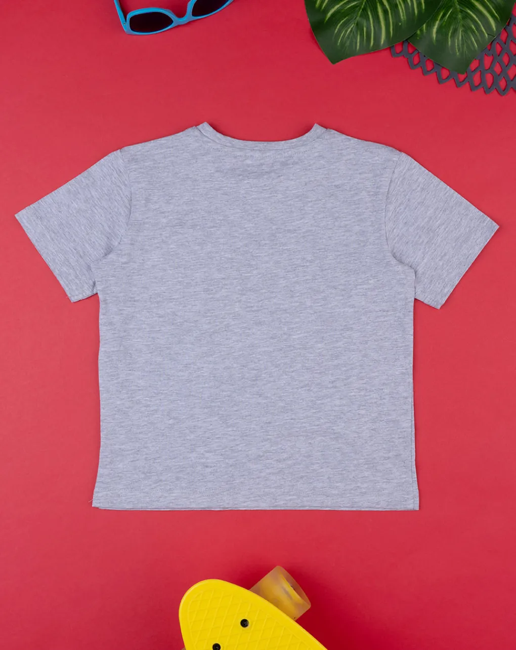 Prenatal Magliette E Camicie-T-Shirt Grigia Maniche Corte Bambino "Good Vibes”