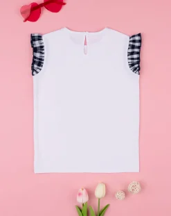 Prenatal Magliette E Camicie-T-Shirt Jersey Bimba Black/White
