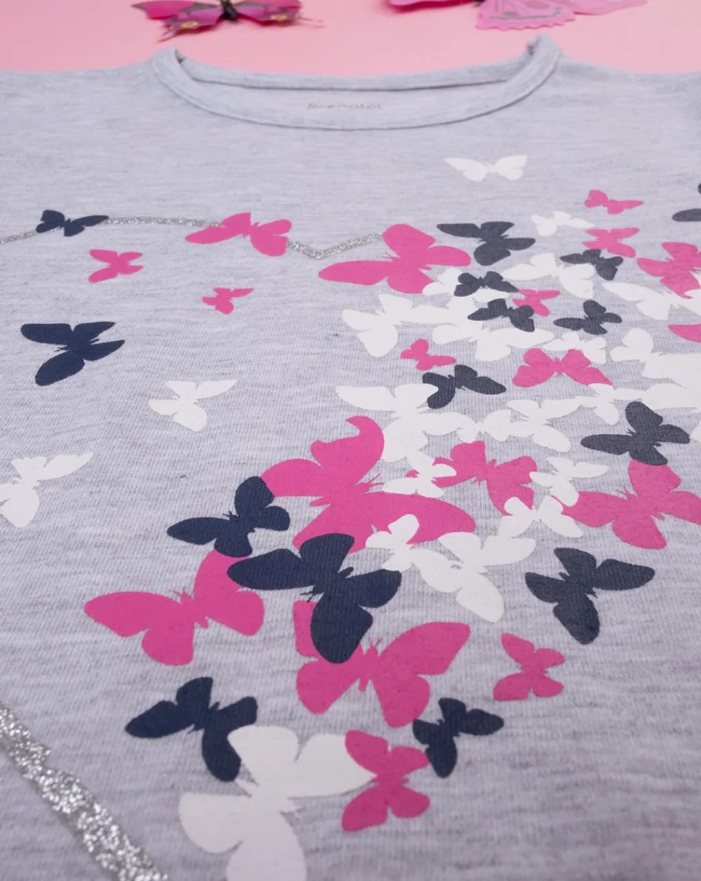 Prenatal Magliette E Camicie-T-Shirt Jersey Bimba "Farfalle”
