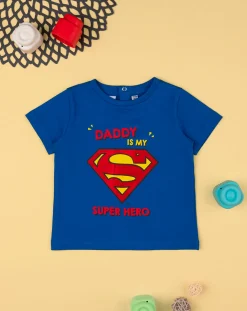 Prenatal Body Intimo E Calze-T-Shirt Jersey Bimbo "Super Hero”