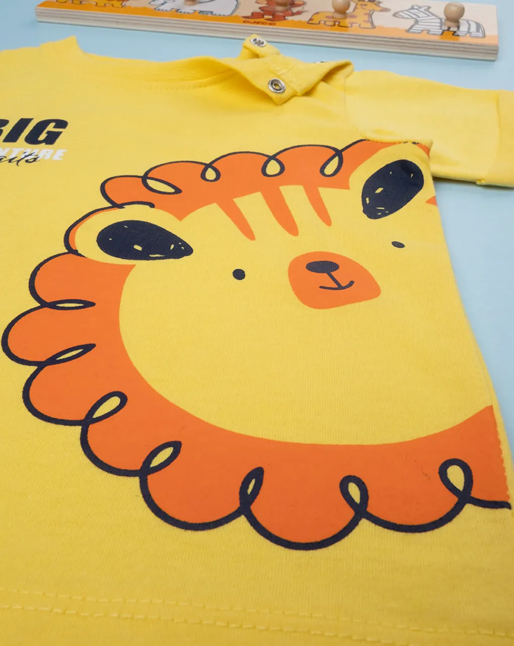 Prenatal Magliette Camicie E Body-T-Shirt Maniche Corte Bimbo "Lion”