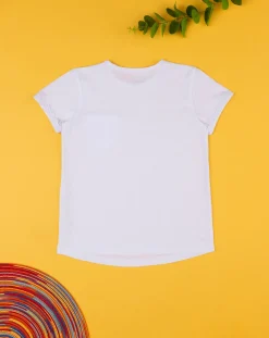 Prenatal Magliette E Camicie-T-Shirt Maniche Corte Bimba Bianca