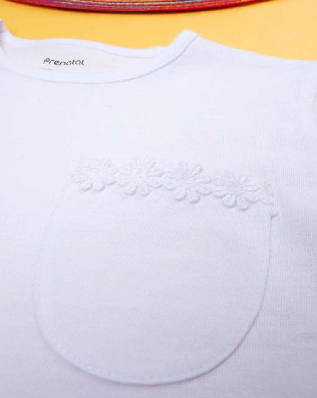 Prenatal Magliette E Camicie-T-Shirt Maniche Corte Bimba Bianca