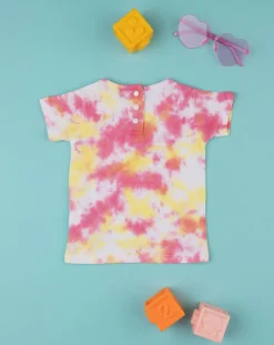 Prenatal Magliette Camicie E Body-T-Shirt Maniche Corte Tie-Dye Bimba