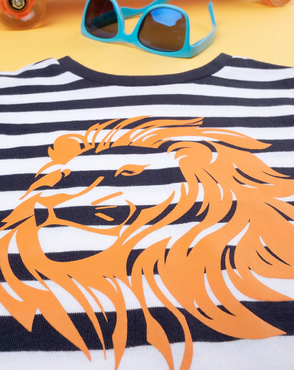 Prenatal Magliette E Camicie-T-Shirt Maniche Lunghe Bambino Rigata Blu