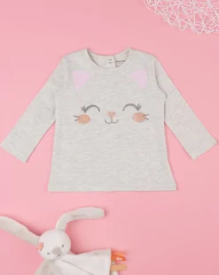 Prenatal Magliette Camicie E Body-T-Shirt Maniche Lunghe Bimba Con Stampa