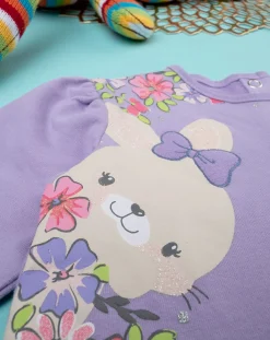 Prenatal Maglioni E Cardigan-T-Shirt Maniche Lunghe Bimba Lilla 